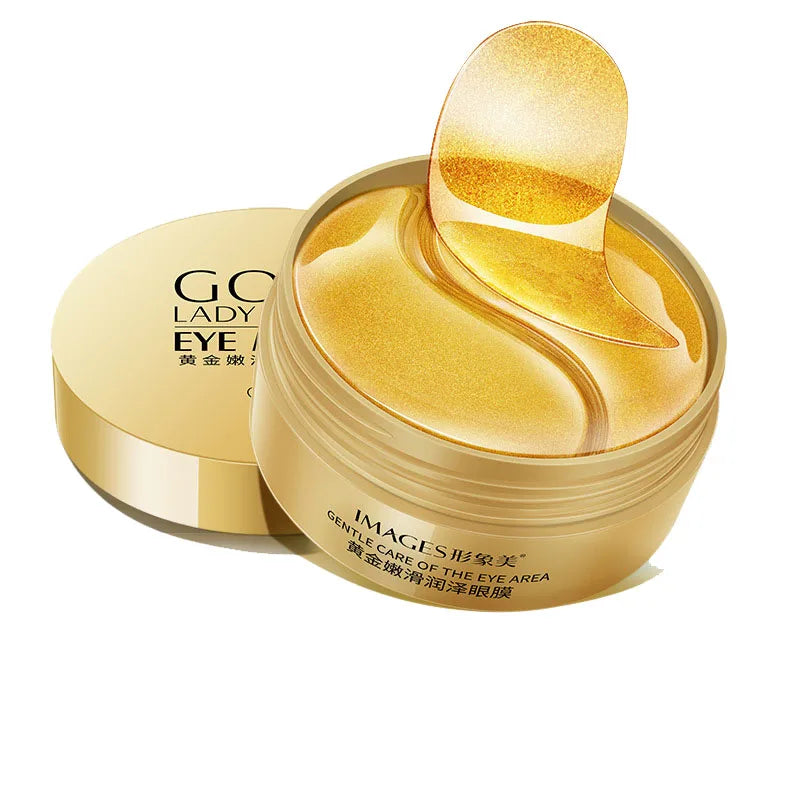 Gold Crystal Collagen Eye Masks – 60 Pairs | Dark Circles