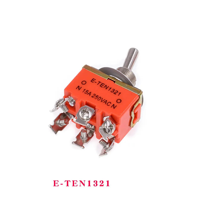 2PCS E-TEN1021 1121 1122 1221 1322 1321 1322 Toggle Switch Rocker Toggle Switch 15A 250VAC Peaceful Pleasures Health and Wellness 1321