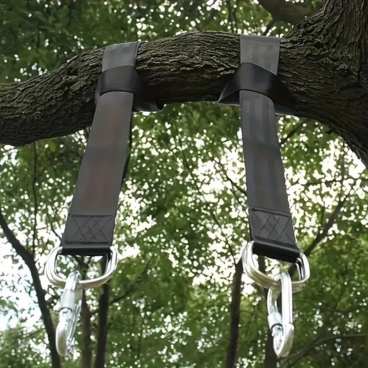 Outdoor Swing Hammock Set 2pcs with Safety Belt & Carry Bag Outdoor Swing Set Oasis Select
