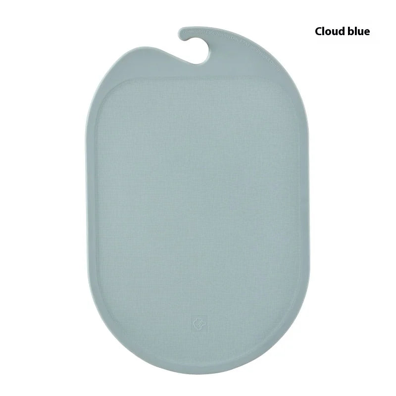 Hot TPU Cutting Board, Antibacterial and Mildew Resistant, Kitchen Double-sided Cutting Board, Wall Mounted Meat Cutting Board Peaceful Pleasures Health and Wellness Yunwu Blue
