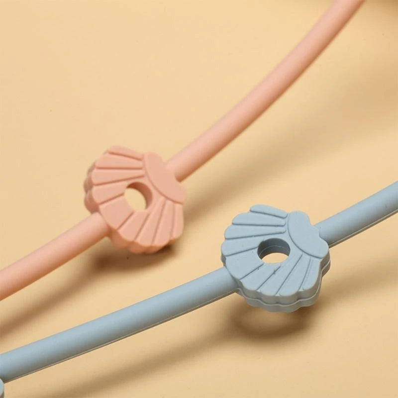 Silicone Baby Pacifier Chain Anti-Drop Holder & Teether