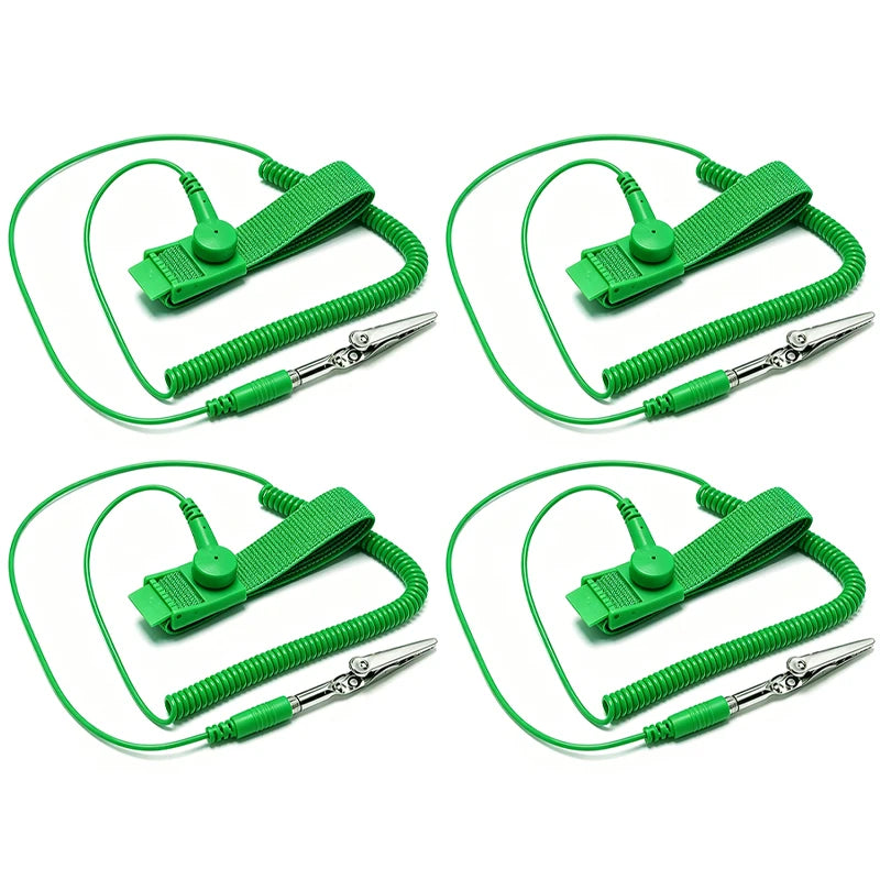 Anti-Static ESD Wrist Strap Grounding Band with Alligator Clip
