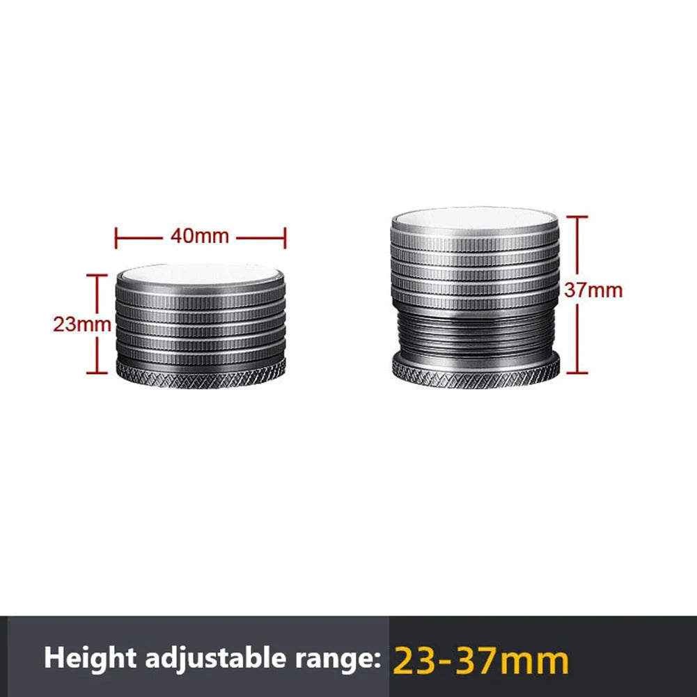 Adjustable Furniture Leg Risers | Aluminum Bed & Table Height Booster