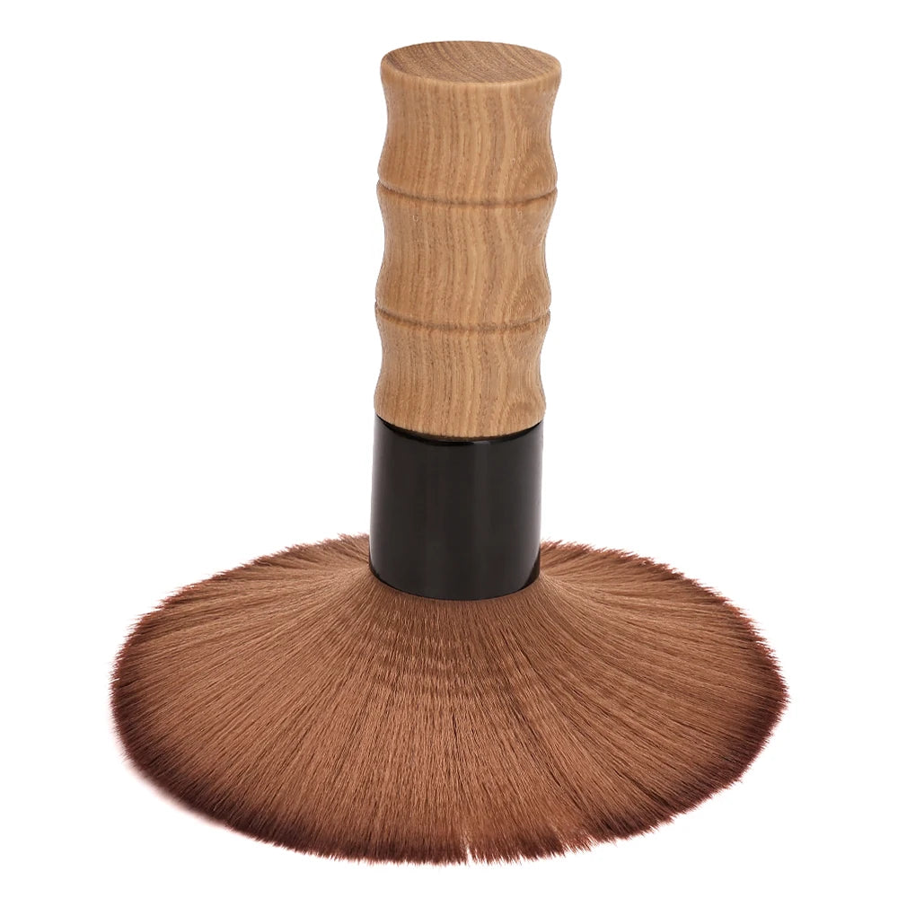 Barbertop Soft Hairdressing Brush Neck Face Duster for Barbers Salon Stylist Hair Cutting Cleaning Tool Accessory Peaceful Pleasures Health and Wellness