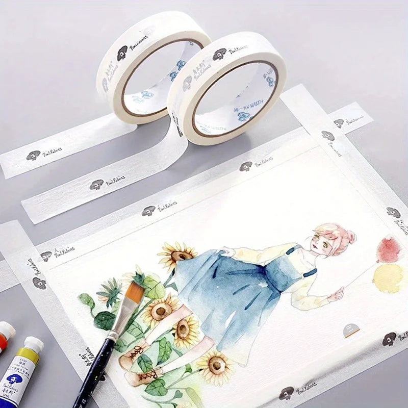 Artist's Canvas Masking Tape – Traceless, Water Soluble, 787in