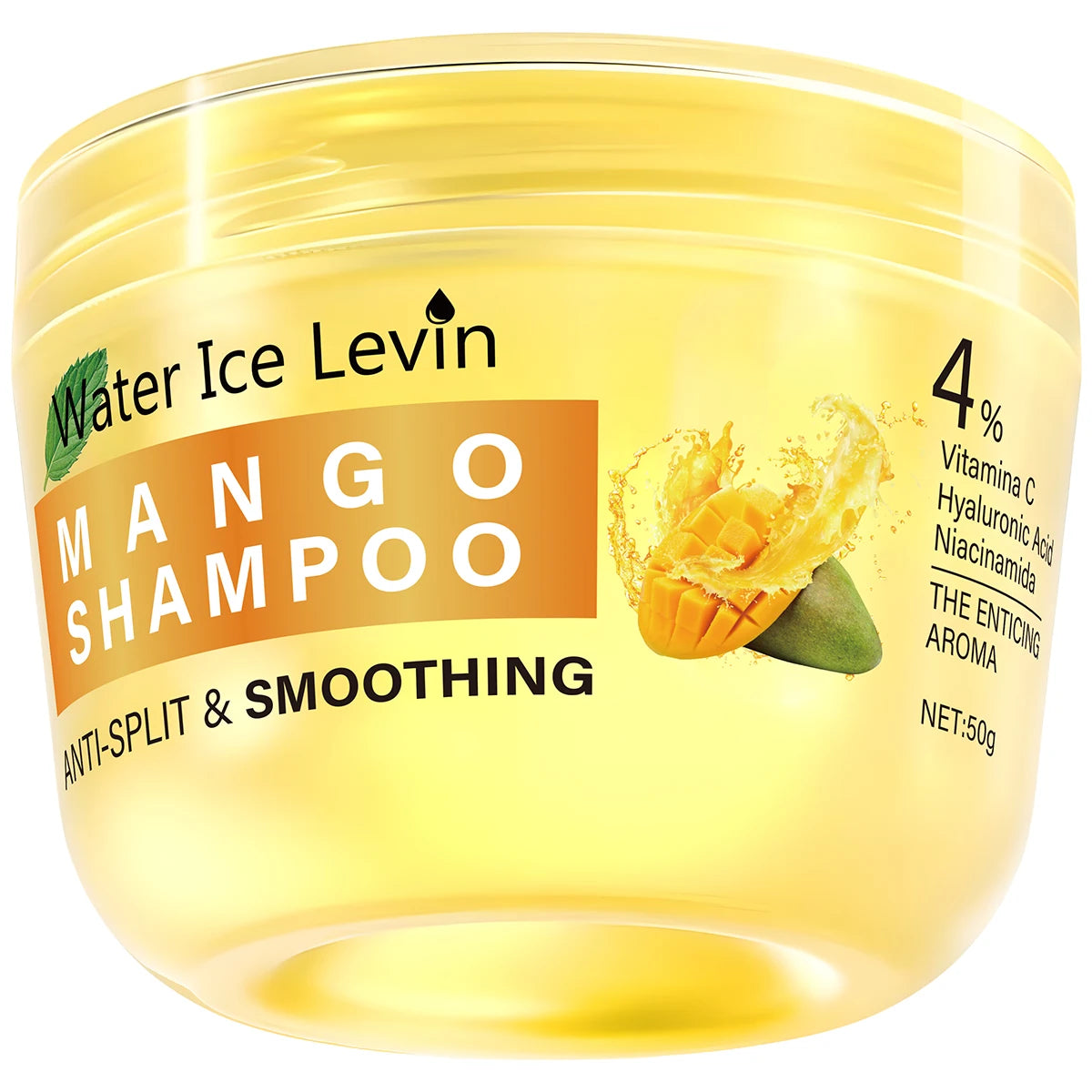 Mango Hyaluronic Acid Shampoo – Frizz Control & Moisture