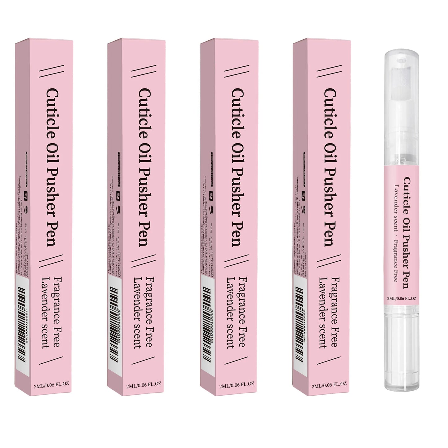 Nail Cuticle Care Oil Pen – Jojoba & Sunflower Nourishing Treatment Cuticle Care Oil Pen Peaceful Pleasures Health and Wellness 4pcs Boxed