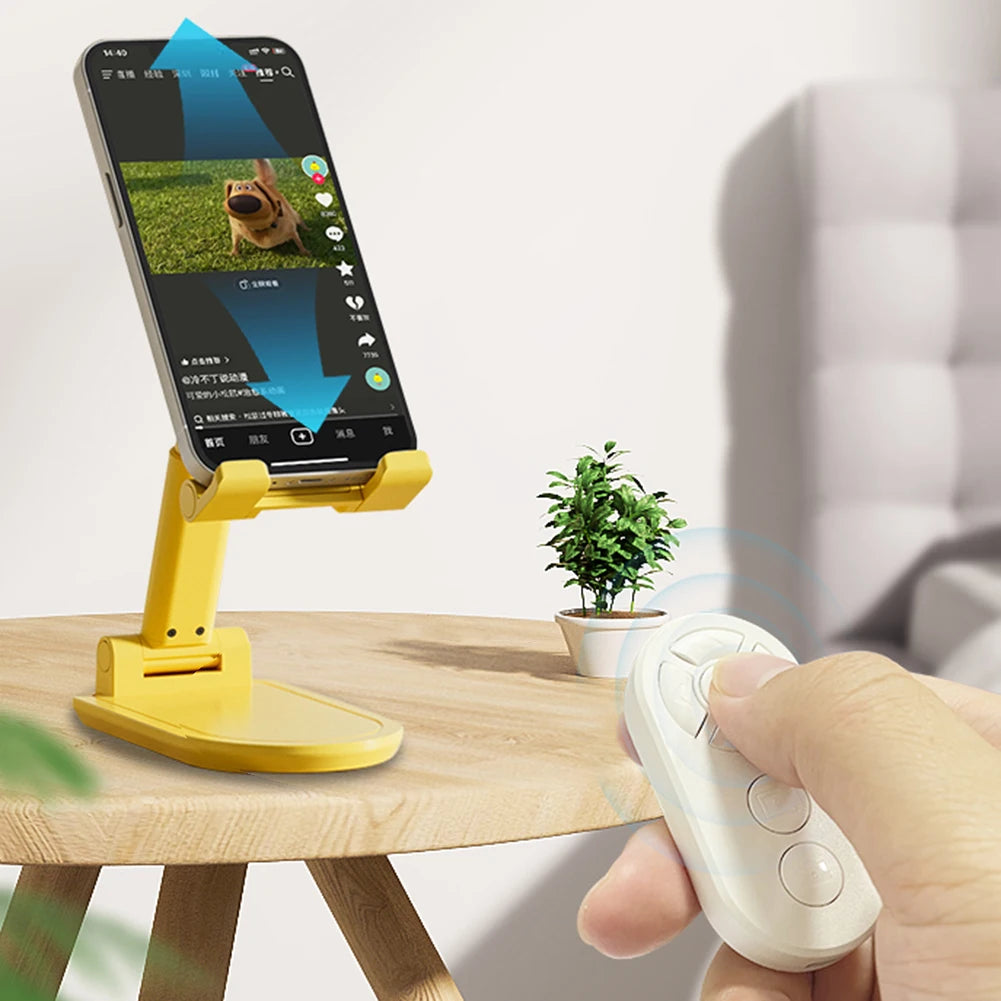 7 Buttons Remote Controller Rechargeable Bluetooth Smart Remote Selfie Stick Camera Controller for ios Android Photos and Videos Peaceful Pleasures Health and Wellness