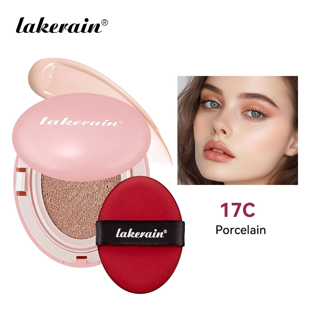 Korean Makeup Clear Soft Cushion Foundation Fit Full Coverage Waterproof Long-lasting Concealer Long-lasting Makeup Peaceful Pleasures Health and Wellness 17C