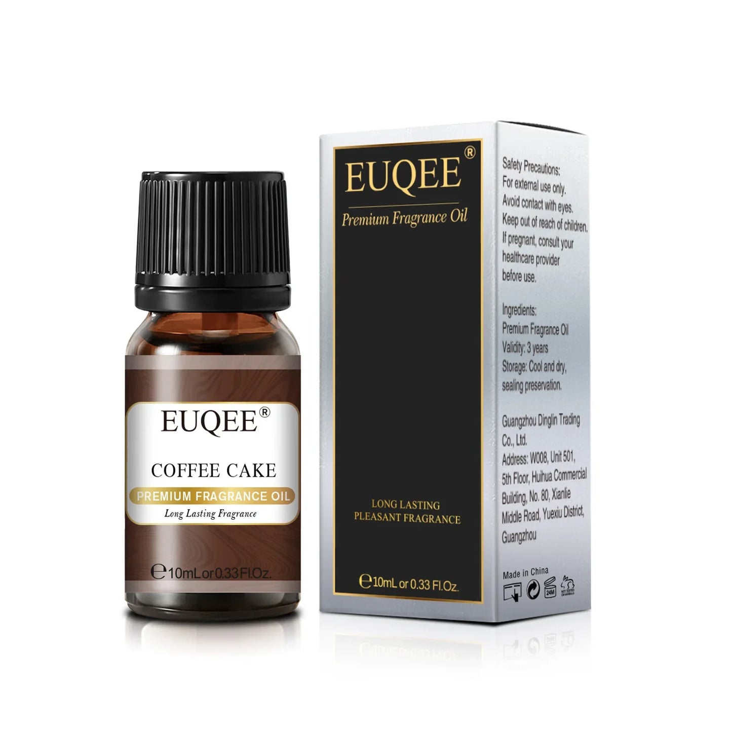EUQEE 10ml Fragrance Oil – Reed Diffuser, Candle & Aromatherapy