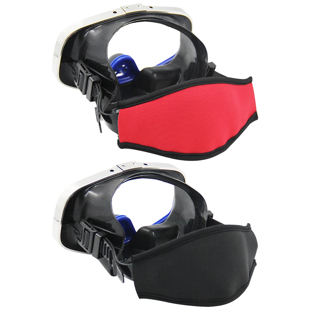 Scuba Mask Straps Comfortable Neoprene Mask Strap Cover Adjustable Goggle Strap Covers Hair Protector Wrap Swimming Water Sports Peaceful Pleasures Health and Wellness