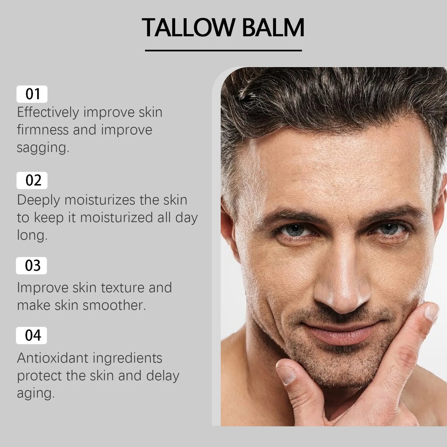 East Moon Men's Firming Face Cream Lighten Fine Lines Firming Moisturizing Daily Skin Care and Brightening Face Cream Peaceful Pleasures Health and Wellness