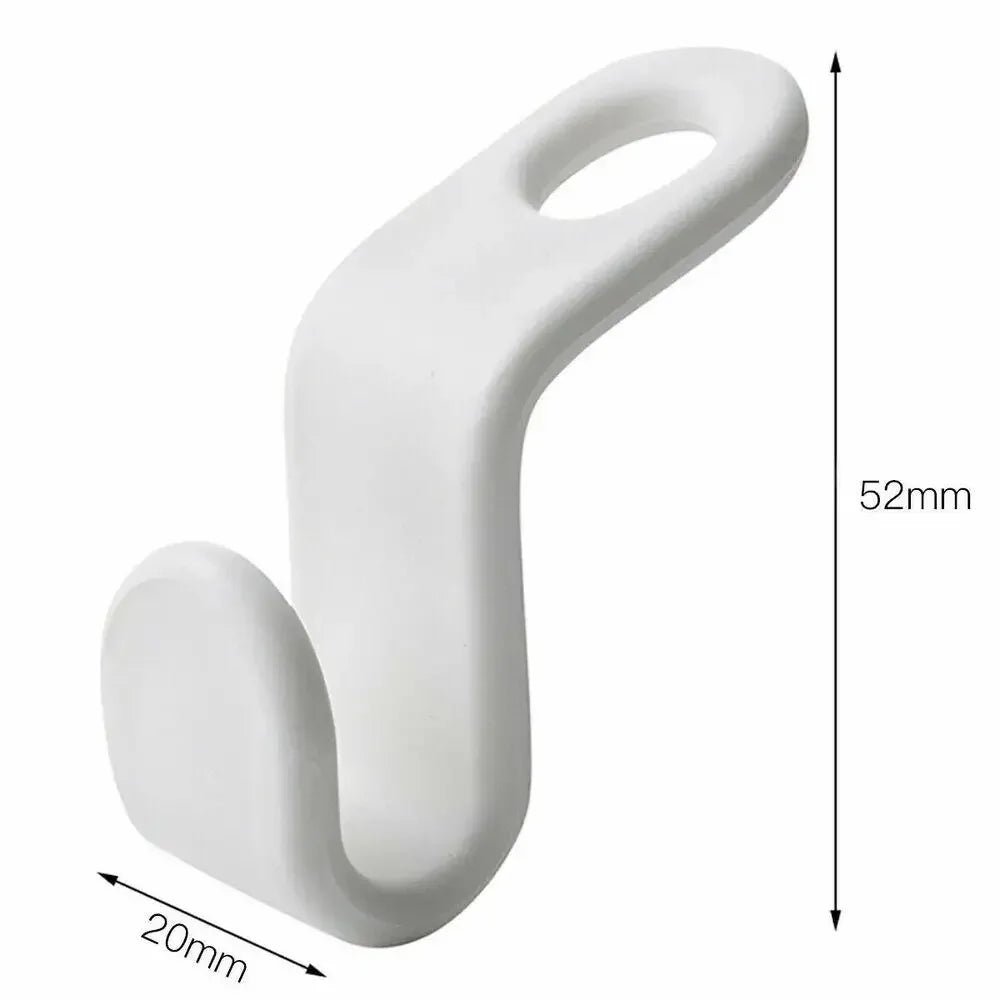 Closet Stacking Hanger Connector Hooks 10/20 Pcs – Space Saver Hanger Connector Hooks Peaceful Pleasures Health and Wellness