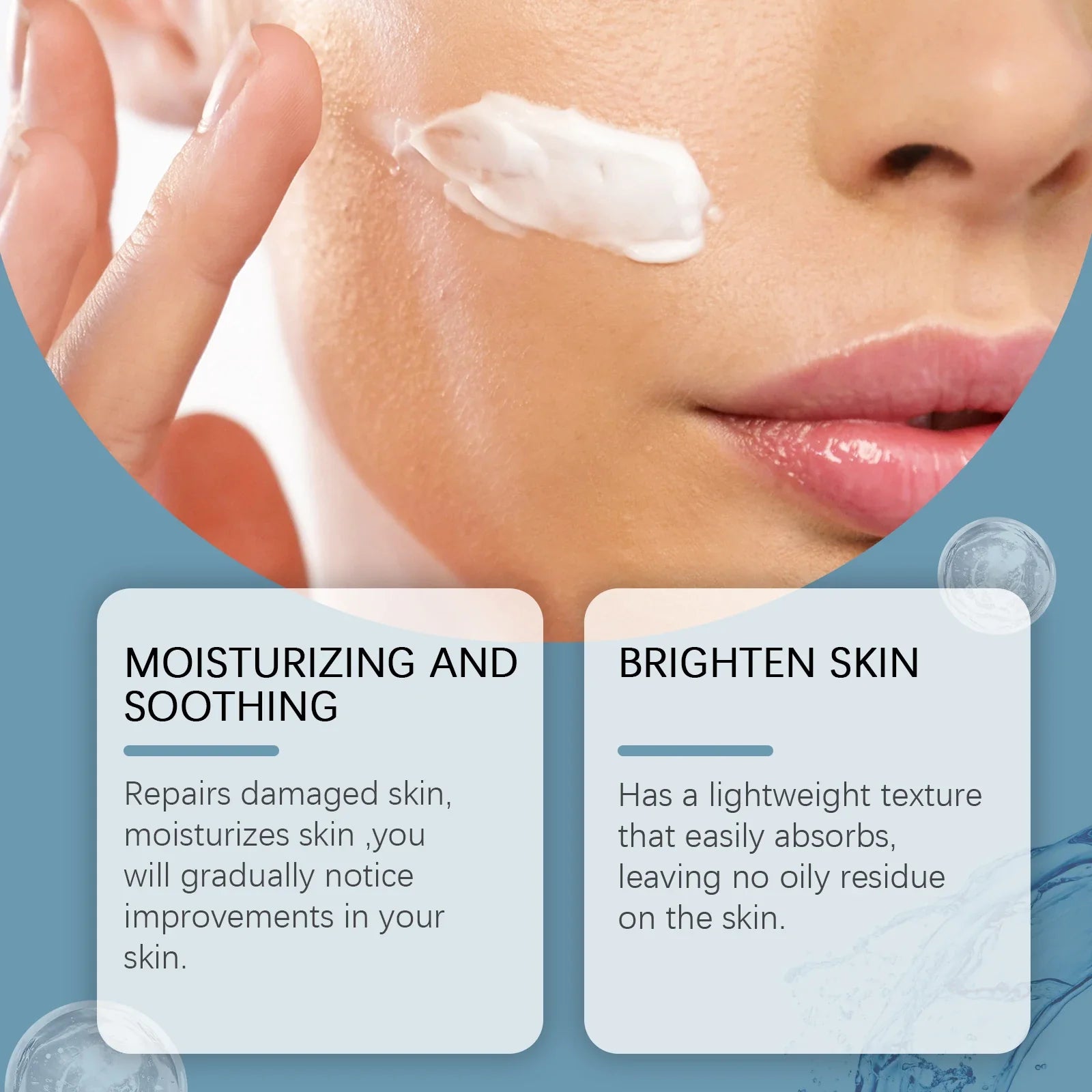 Jaysuing Birch Sap Soothing Facial Moisturizer Cream 50g Facial Moisturizer Cream Oasis Select