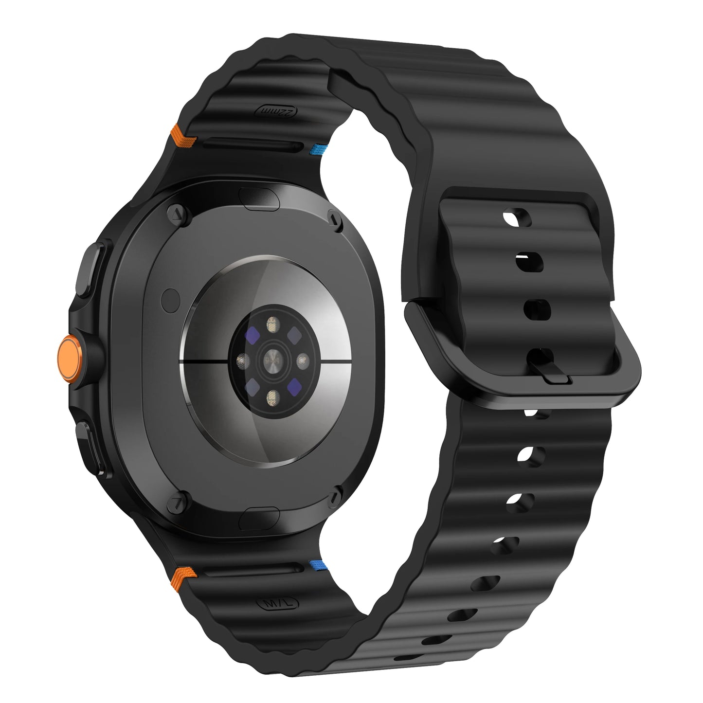 Silicone Sport Band for Samsung Galaxy Watch 8 40mm 44mm Classic 46mm Peaceful Pleasures Health and Wellness