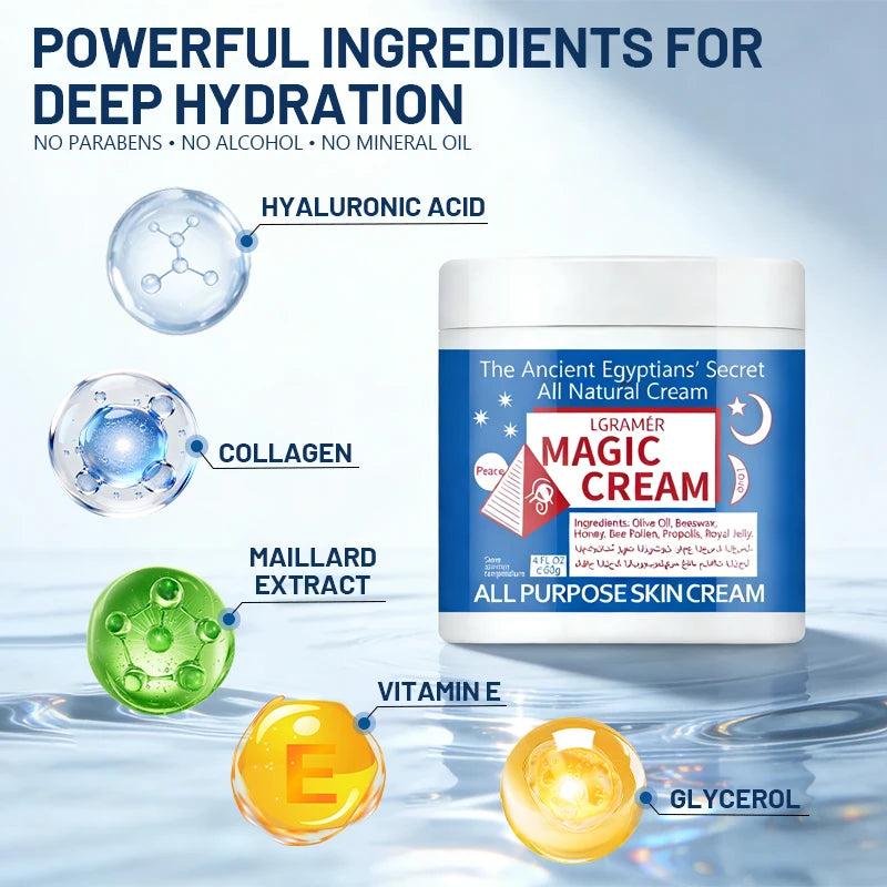 LGRAMER Magic Facial Cream | Deep Moisturizing Skin Care