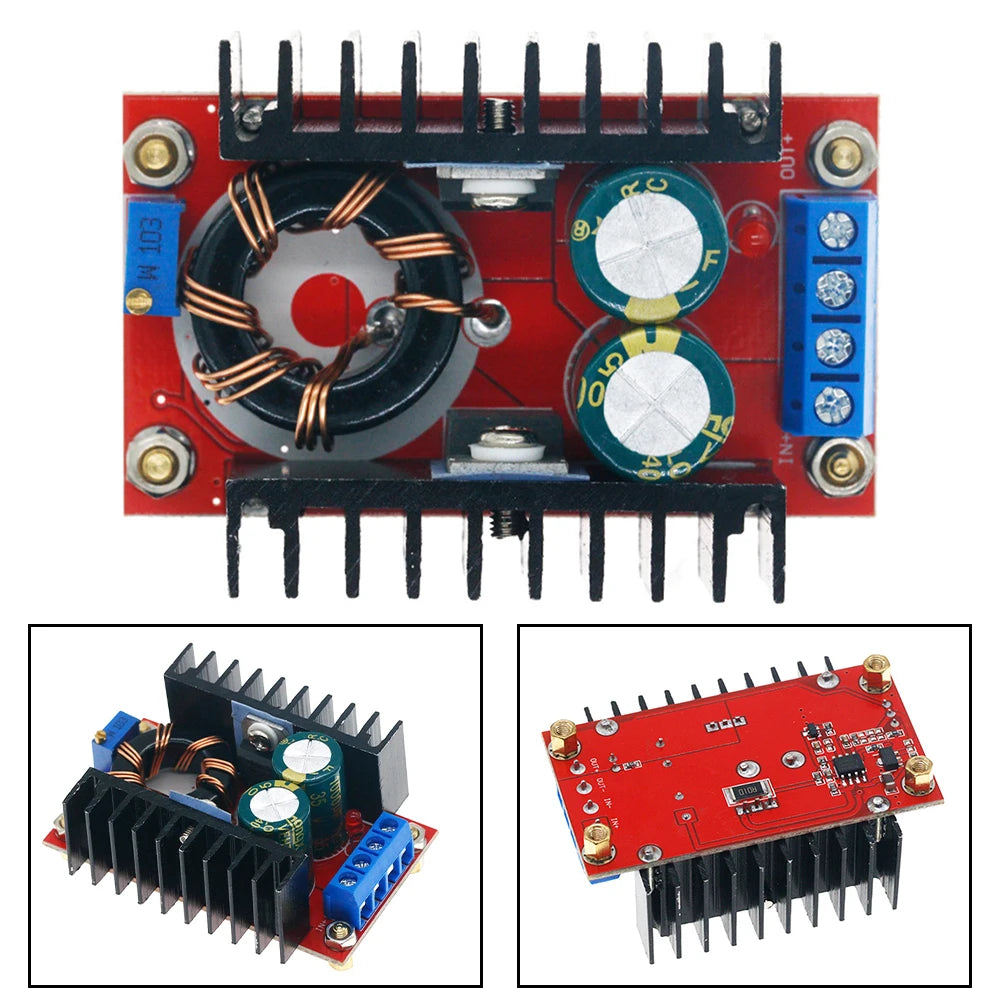 150W DC-DC Step Up Converter 10V 32V Input 12V 35V Output Adjustable