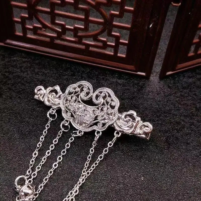 Tassel Bell Hair Clip – Vintage Chinese Style Hairpin Women