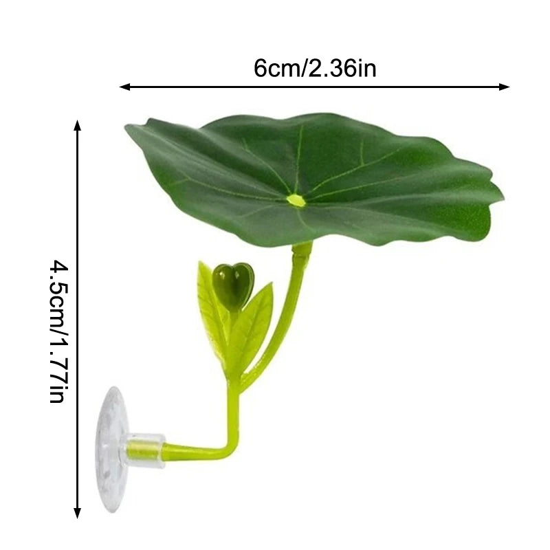 Silk Aquarium Plant & Hammock Leaf for Betta Fish Tank Decor