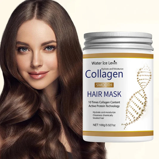 Keratin Hair Mask with Collagen & Coconut Oil | Deep Moisture Deep Conditioning Mask Peaceful Pleasures Health and Wellness