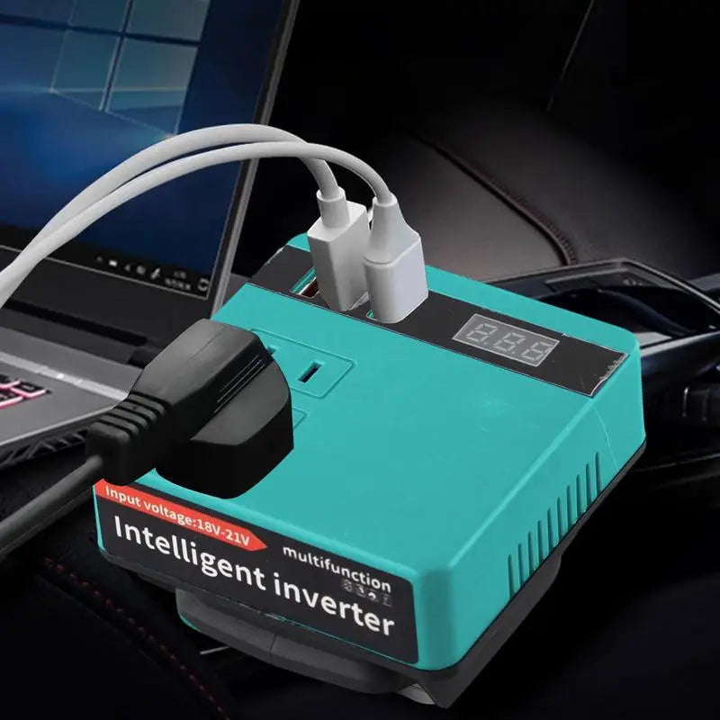 120W 300W Lithium Battery Power Inverter | Smart 110V–220V