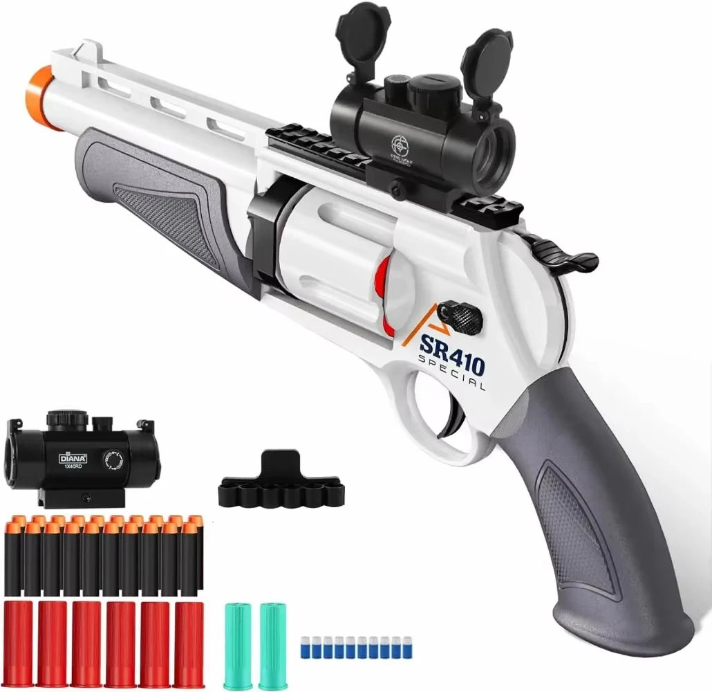 Safe Amazing Pirate EVA Soft Bullet Toy Pistol Guns For Children Outdoor Action Battle Shooting Games Toy Gifts Peaceful Pleasures Health and Wellness