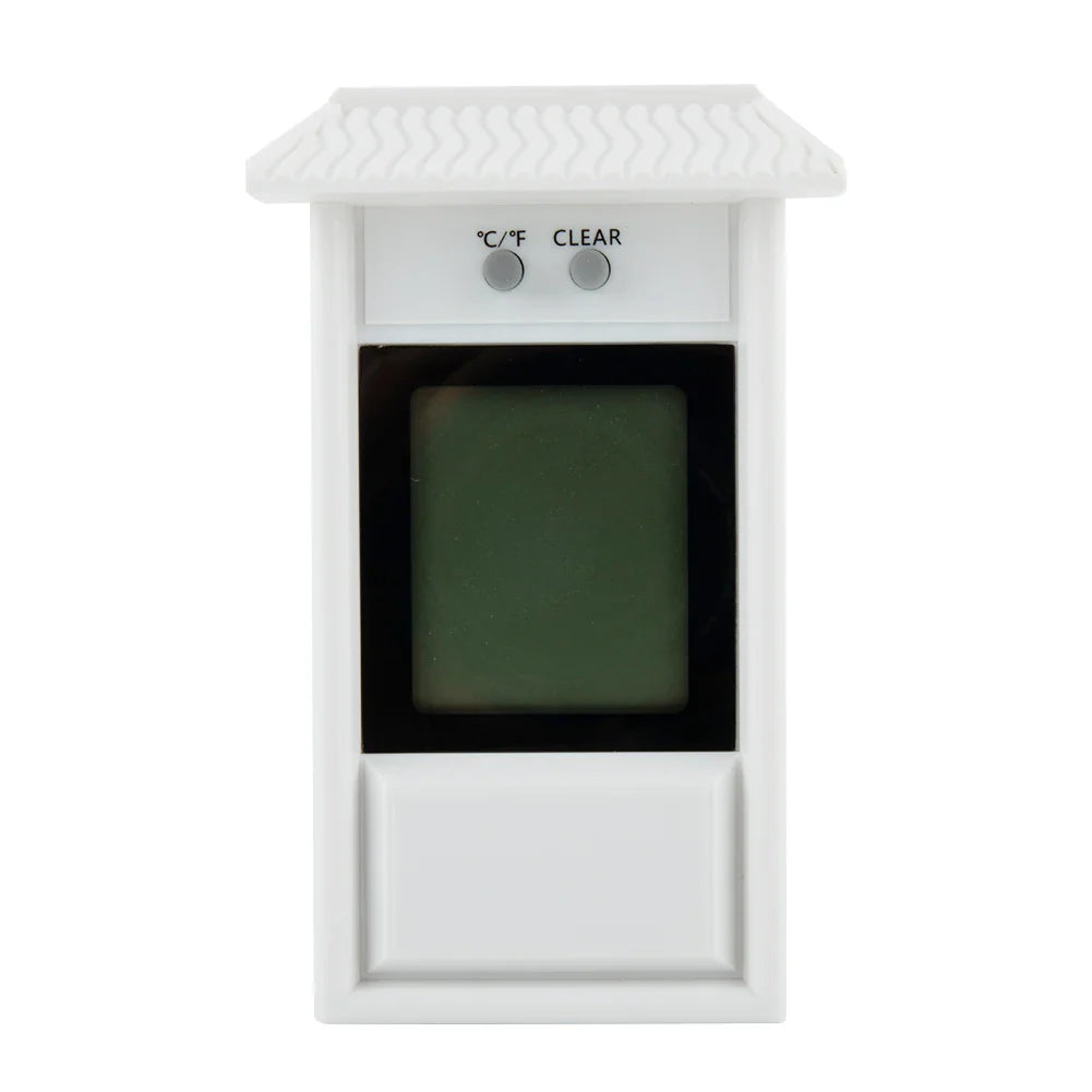 Digital Max Min Thermometer – Indoor Outdoor Greenhouse Wall Mount