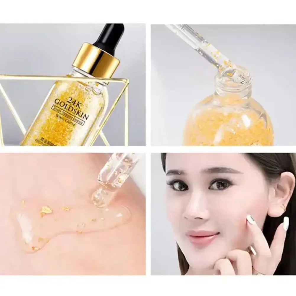 24K Gold Anti-Aging Facial Mask – Moisturizing & Firming Peaceful Pleasures Health and Wellness