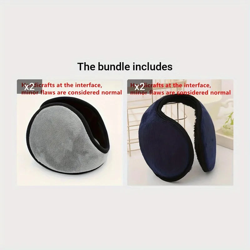 1 piece of winter plush ear cover, suitable for both men and women - warm ear protection, ideal for activities like skiing, cycl Peaceful Pleasures Health and Wellness