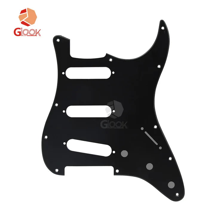 11 Nail Electric Guitar Guard ST SQ Panel Hole Single SSS Meffen