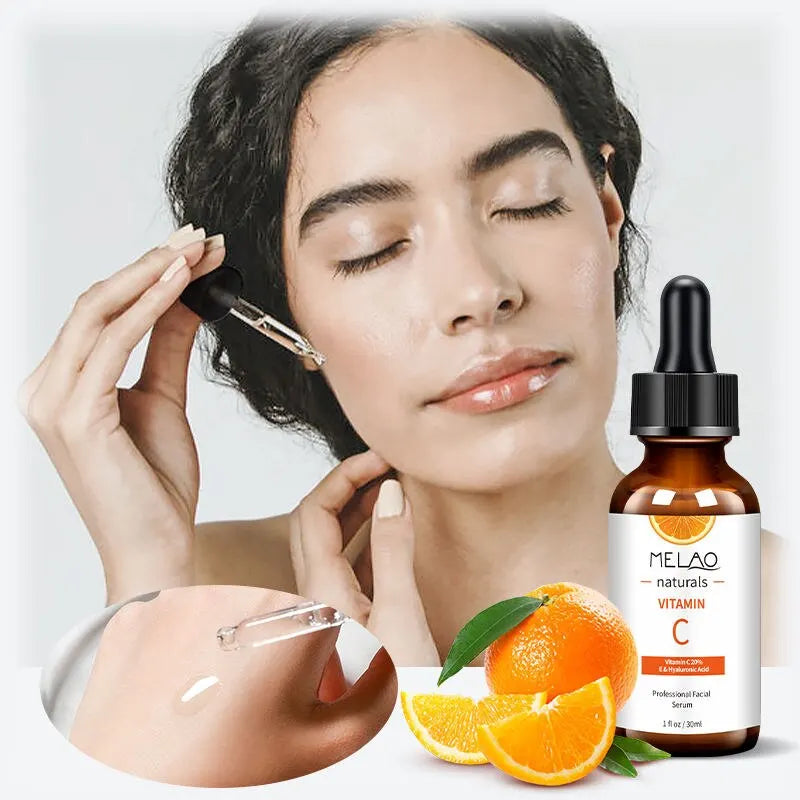 MELAO Vitamin C Face Serum 30ml | Brightening & Hyaluronic Acid