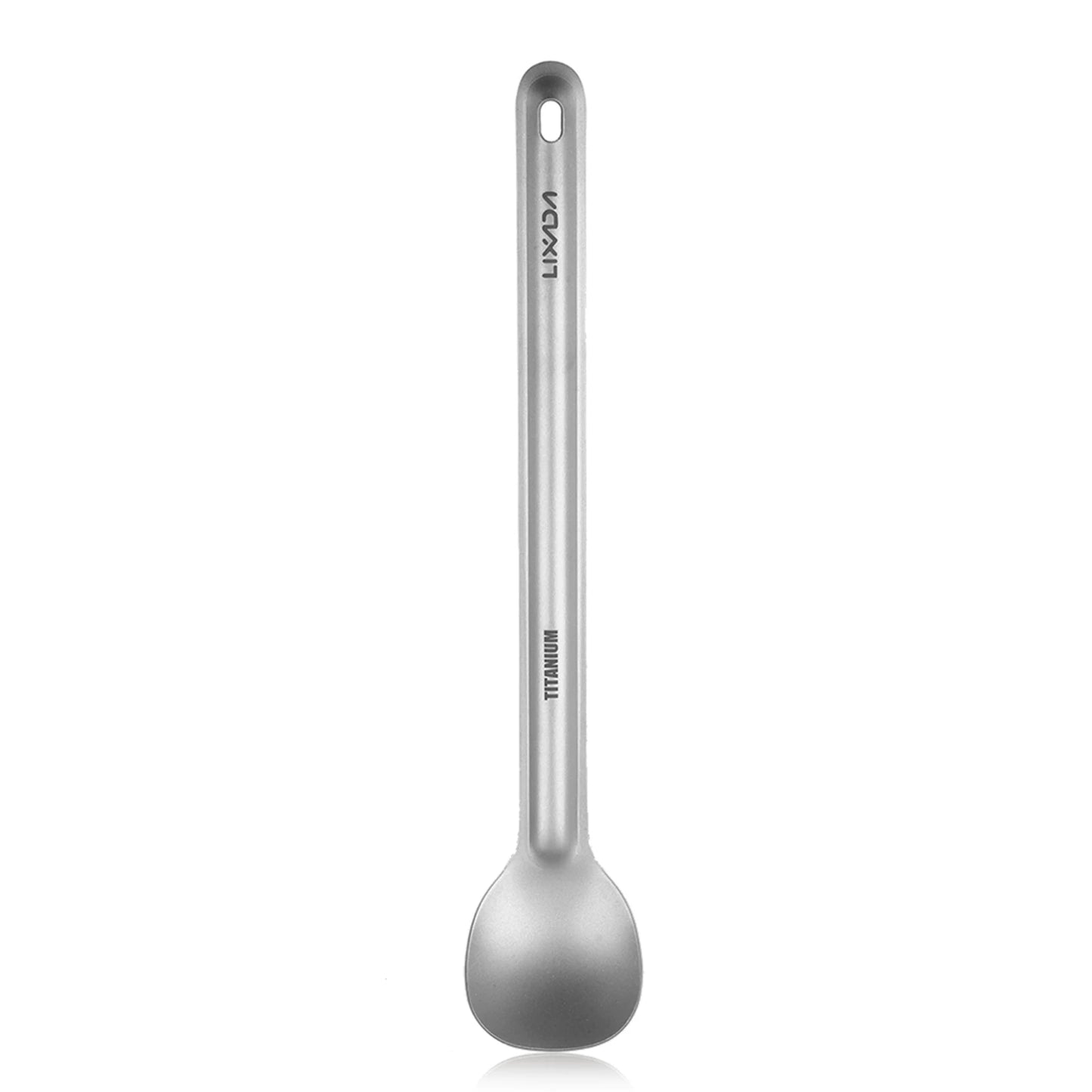 Lixada Portable Dinner Spoon Cutlery Camping Backpacking Picnic