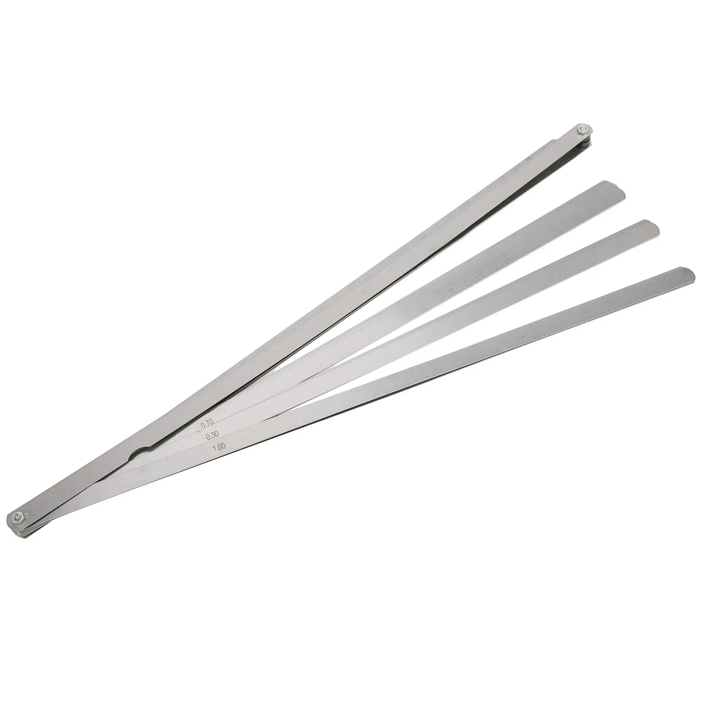 Portable 20 Blades Feeler Metric Thickness Gauge Stainless Steel
