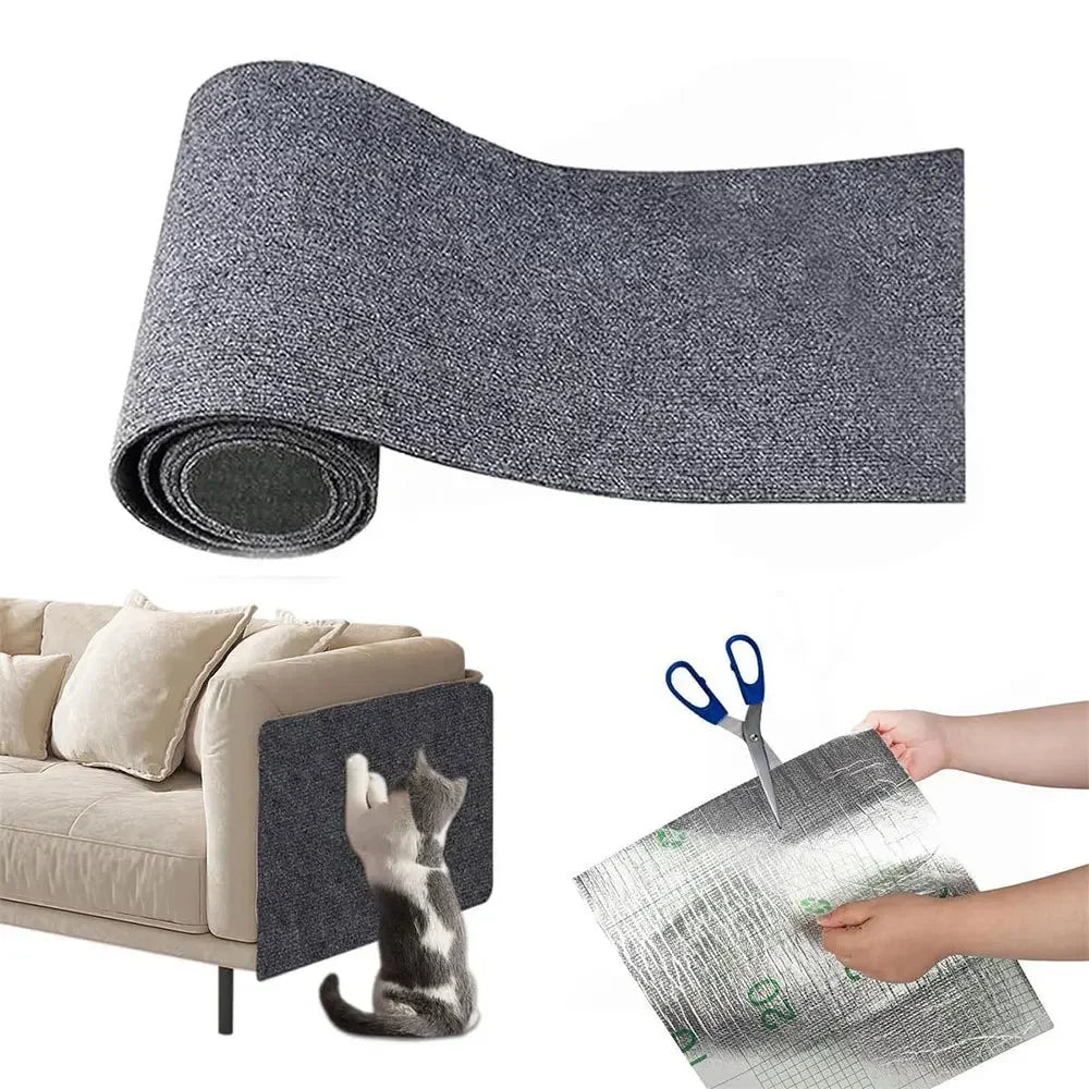 Cat Scratch Mat – Self-Adhesive Sofa Protector & Claw Pad