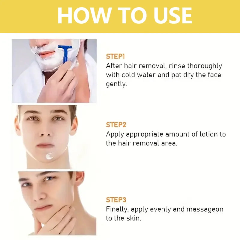 Post-shave balm - Relieves razor irritation, deeply moisturizes the face, gentle formula for quick relief. Peaceful Pleasures Health and Wellness