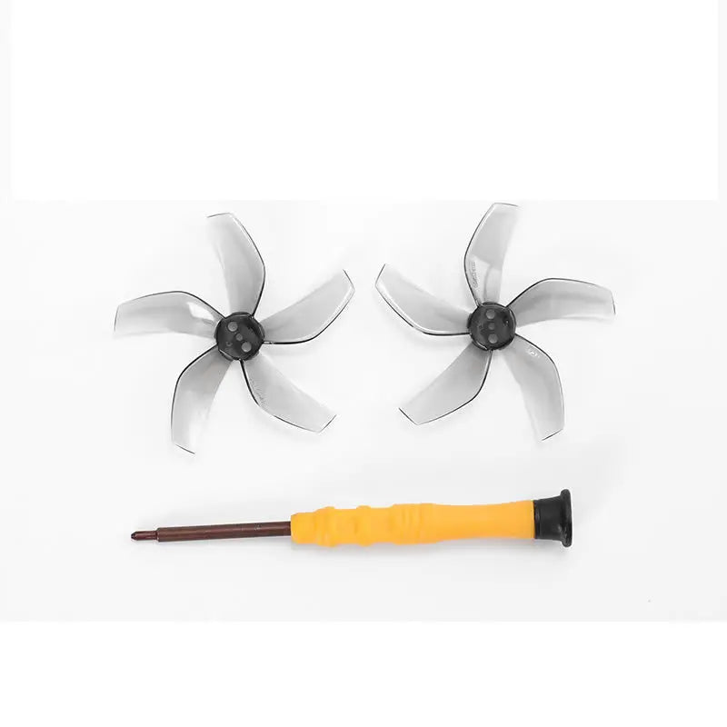 Good Performance And Durability For DJI NEO 2 Propellers Colorful 5-Blade Paddles Multi-Color Matching Multi-Color Mix And Match Peaceful Pleasures Health and Wellness 1 pair gray