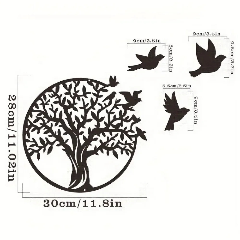 Metal Tree of Life Wall Art | Indoor & Outdoor Home Decor