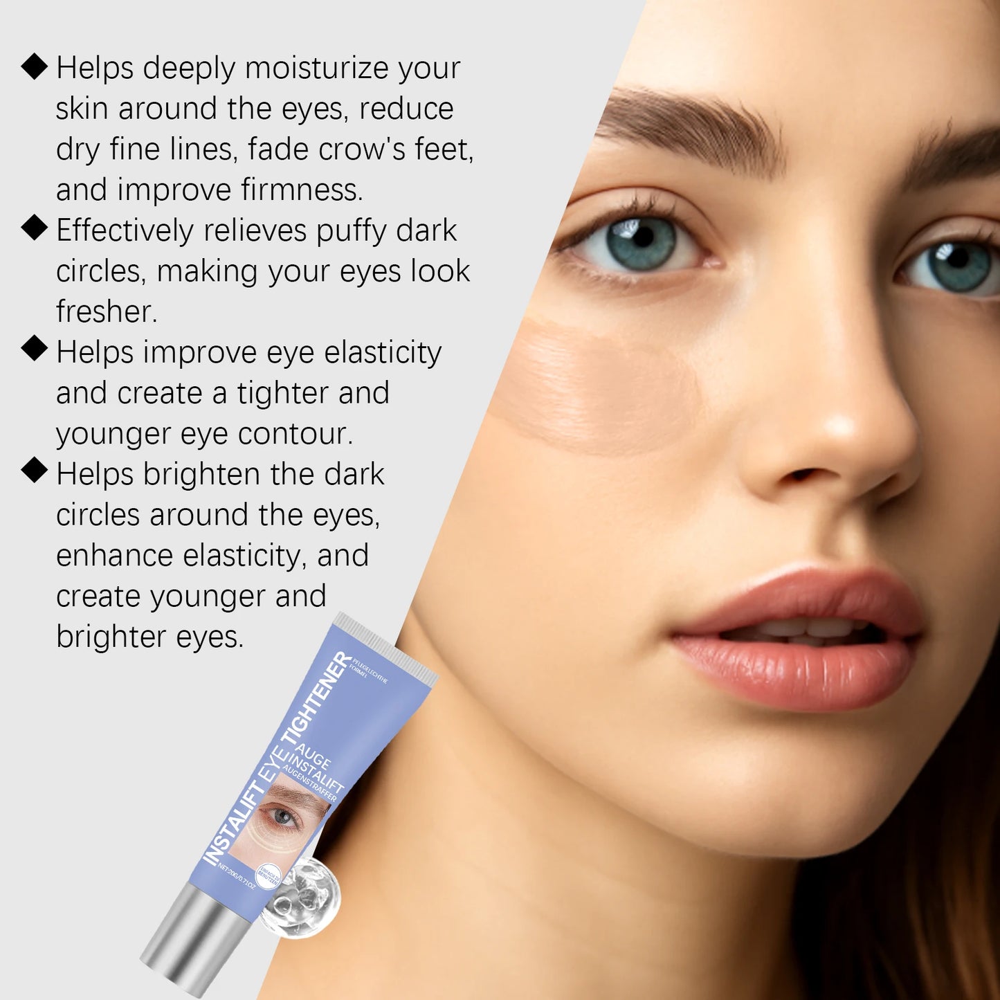 Instant Tightening Eye Cream – Dark Circles & Anti-Aging