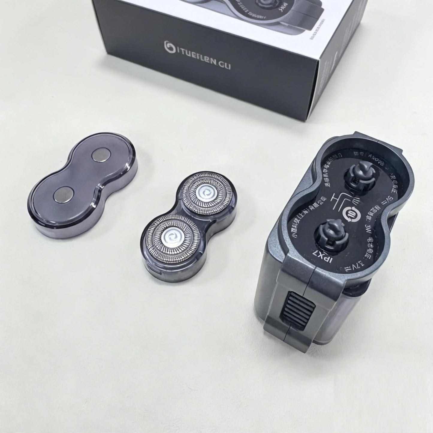 2-Pack Rotary Shaver Replacement Heads for DOCO LAB RS006