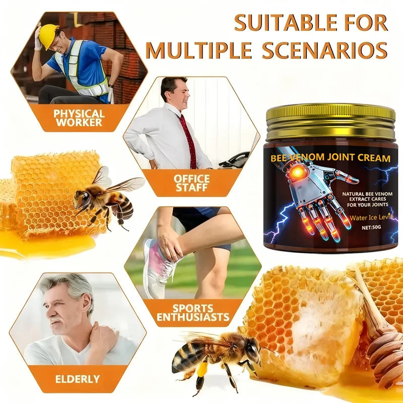 Bee Venom Cream with Hyaluronic Acid – Deep Moisturizer 50g