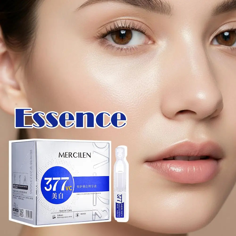 30Pcs Reduce Wrinkles Skin Base Essence Face Care Moisturizing Brighten Delicate Smooth Shrink Pores Face Serum Beauty Skincare Peaceful Pleasures Health and Wellness