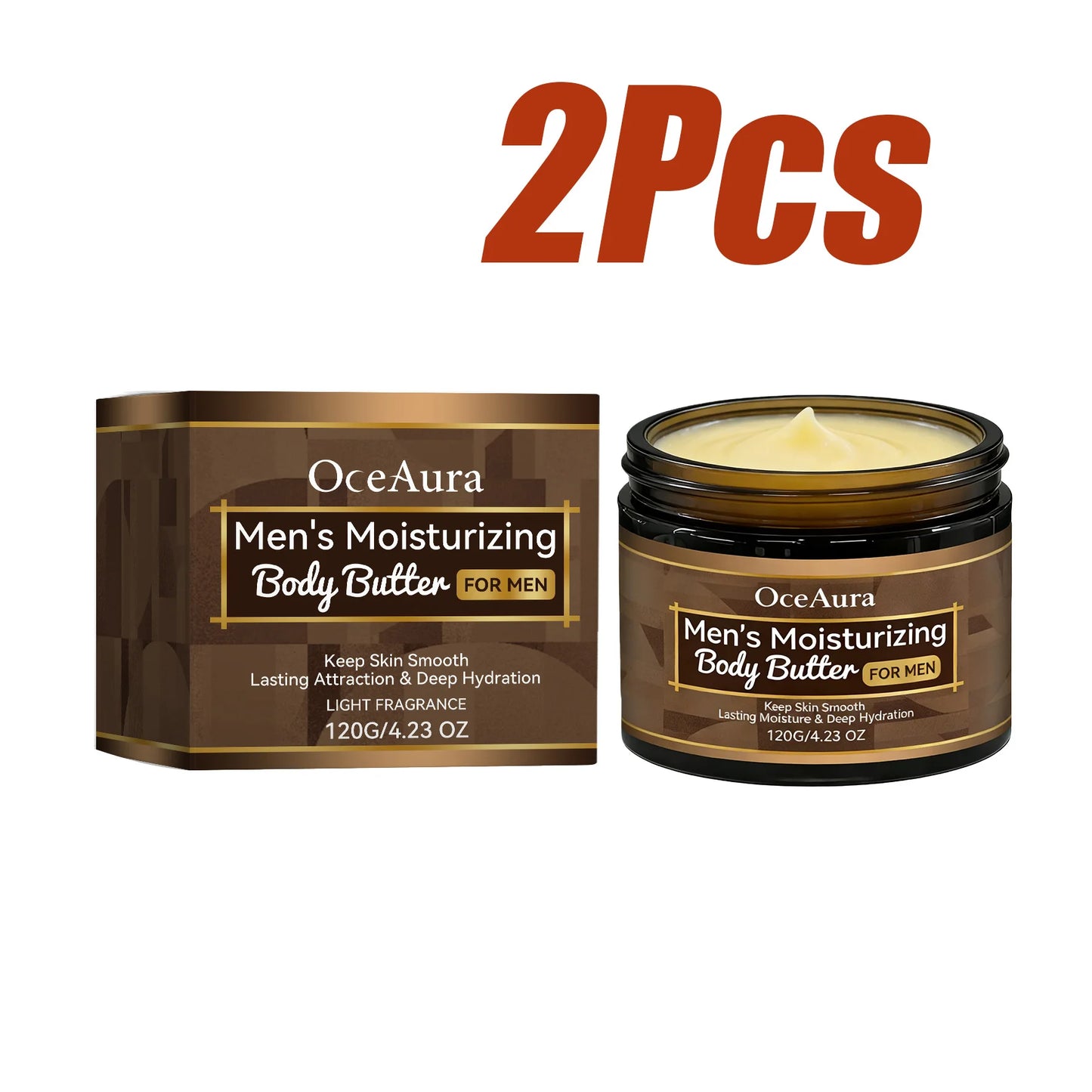 Men's Body Butter – Deep Hydrating Cream for Dry Skin