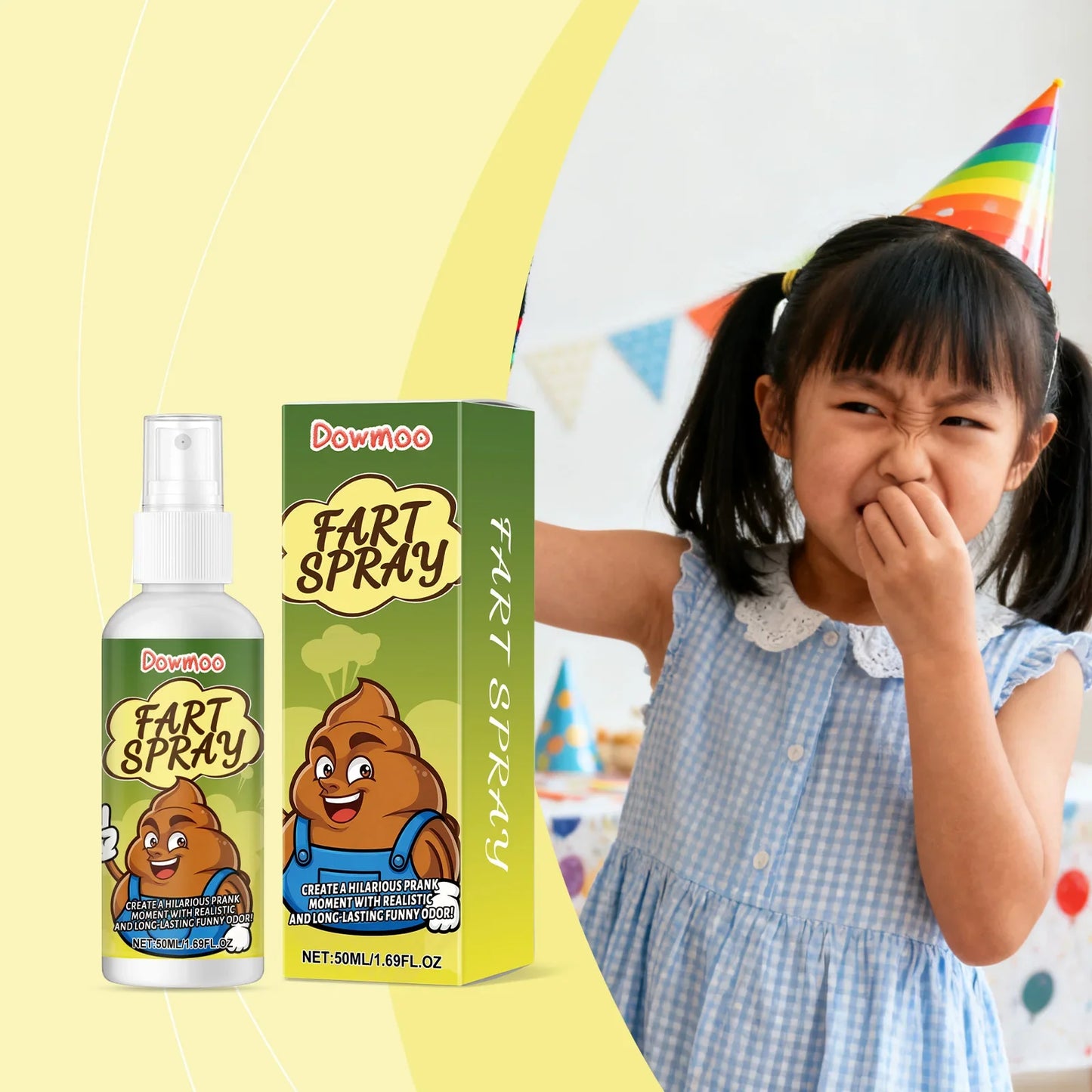 Stinky Fart Spray Prank Gag Gift – 50ml Party Joke Toy
