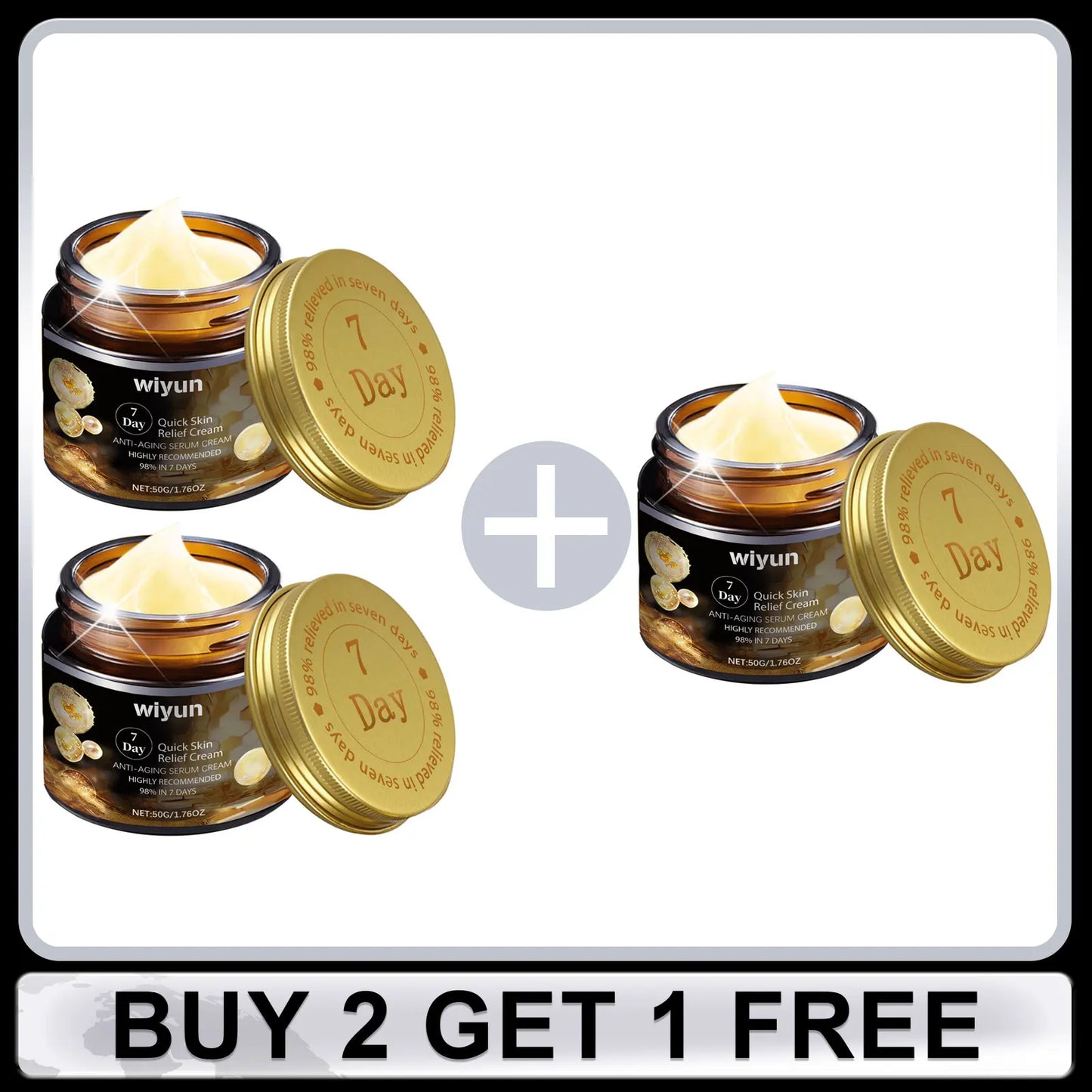 WIYUN 7-Day Barrier Repair Face Cream – Moisture & Nourish