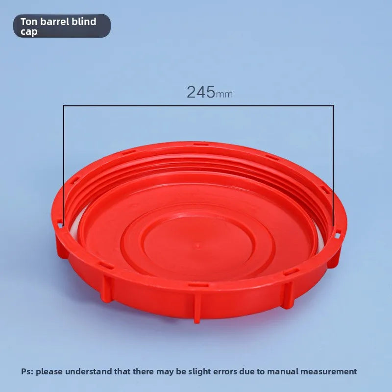 100mm IBC Tank Valve Replacement Cap – Plastic Lid & Gasket