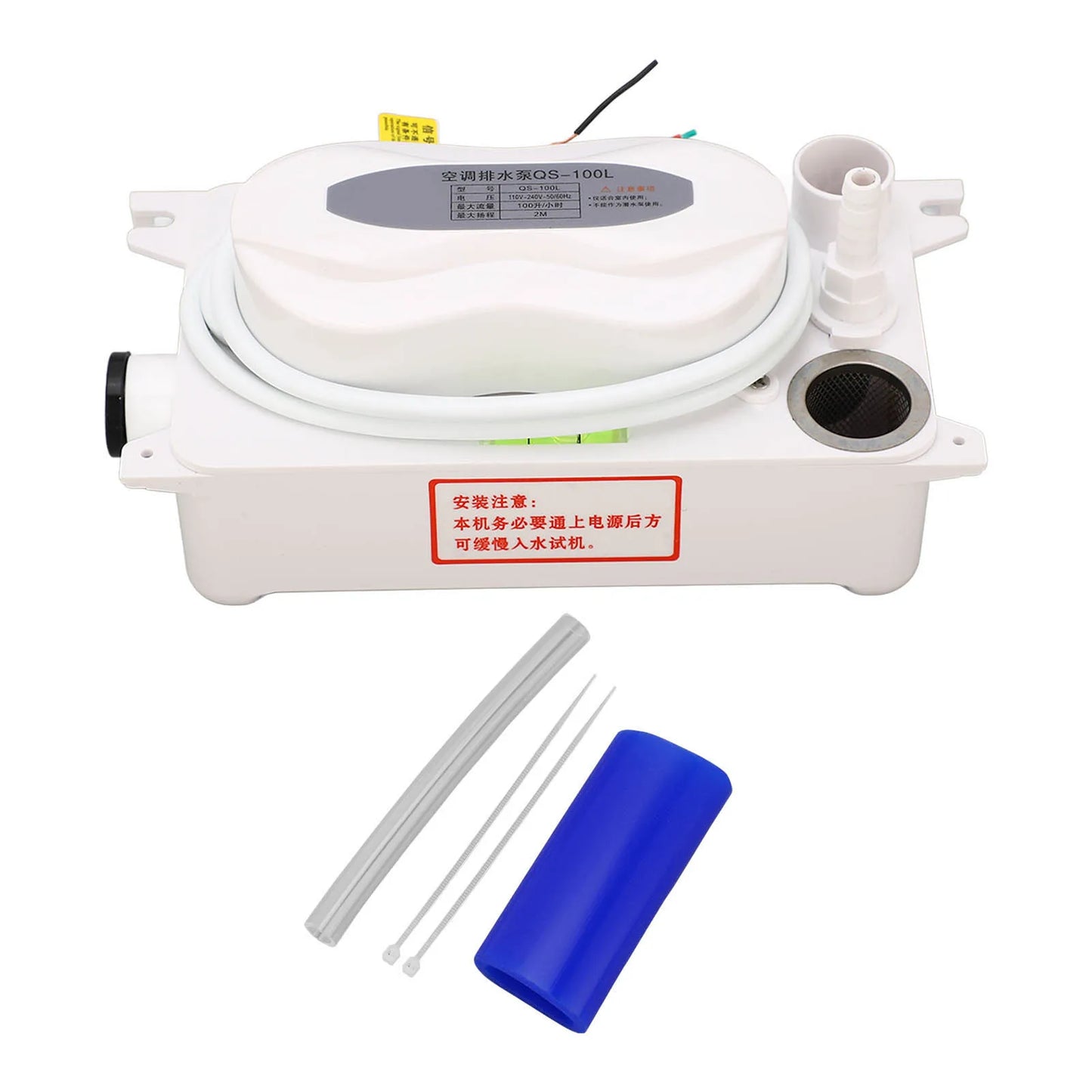 Air Conditioning Drain Pump HVAC Condensate Removal with 600ml Storage AC110‑240V 100L/H HVAC Condensate Pump Peaceful Pleasures Health and Wellness 110 240V A