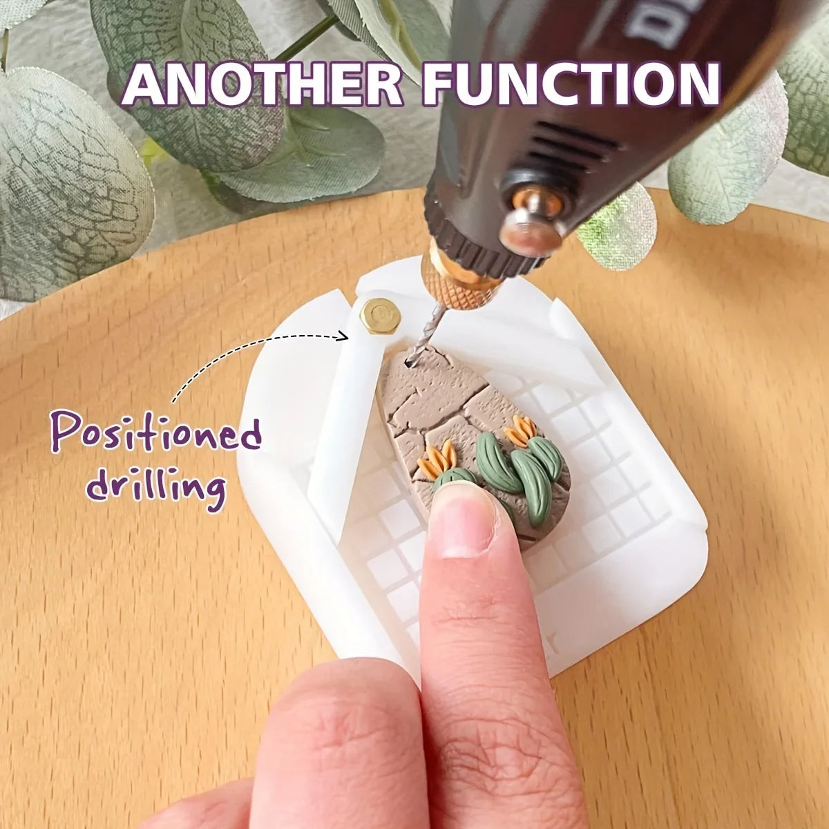 Stud Post Embedding Tool for Polymer Clay Earrings – Earring Post Embedder | Essential Polymer Clay Jewelry Tools Peaceful Pleasures Health and Wellness