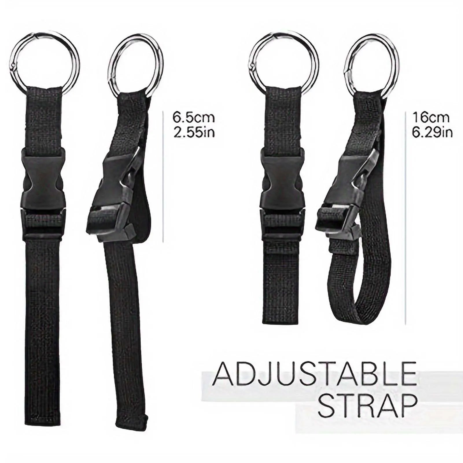 Travel Luggage Fixed Strap Backpack External Strap Portable Strap With Release Buckle Add-A-Bag Luggage Strap Belt Jacket Holder Peaceful Pleasures Health and Wellness