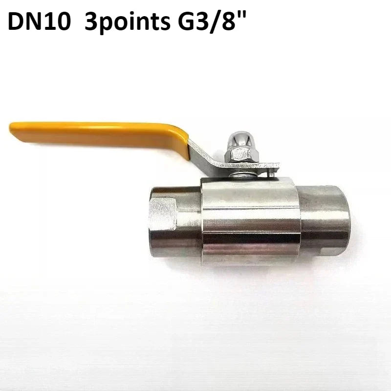304 Stainless Steel Ball Valve Female Thread DN8–DN25