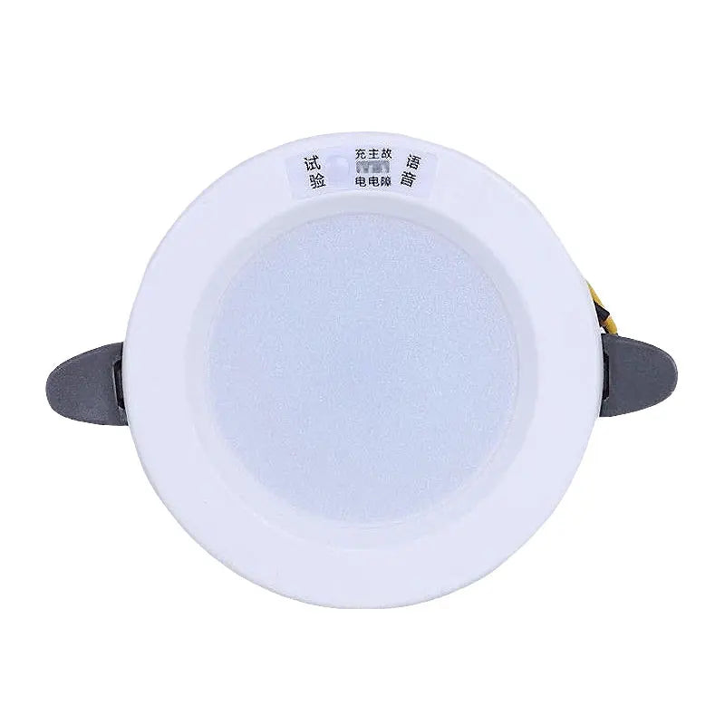Rechargeable LED Emergency Downlight | Motion Sensor, 90-Min Backup
